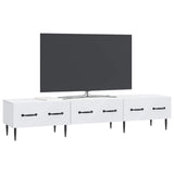 Vidaxl tv-kast met lade wit 147 x 34,5 x 30 cm bewerkt hout