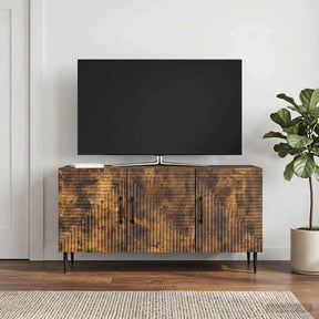 Vidaxl tv-kast gerookt eiken 99 x 34,5 x 50 cm bewerkt hout