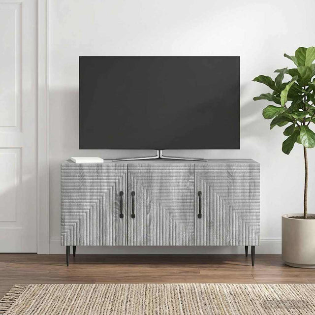Vidaxl tv-kast grijs sonoma 99 x 34,5 x 50 cm bewerkt hout