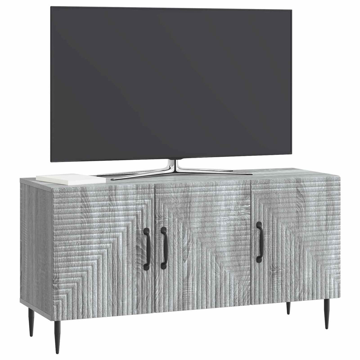 Vidaxl tv-kast grijs sonoma 99 x 34,5 x 50 cm bewerkt hout