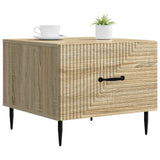 Vidaxl salontafel met lade sonoma eiken 49 x 50 x 40 cm bewerkt hout