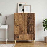 Vidaxl dressoir oud hout 66 x 34,5 x 95 cm bewerkt hout