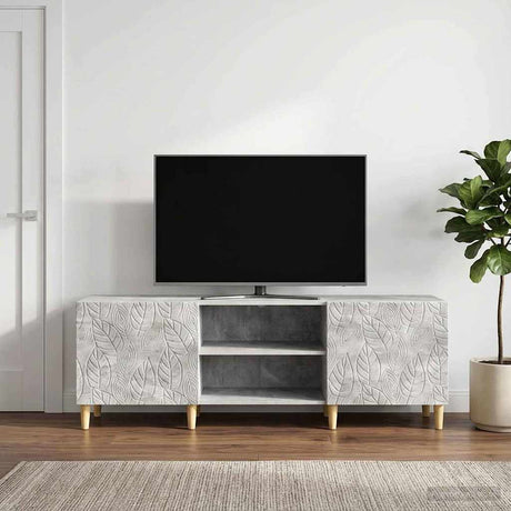 Vidaxl tv-kast 150 x 31 x 50 cm betongrijs bewerkt hout