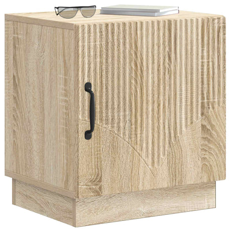Vidaxl nachtkastje 2 st sonoma eiken 43 x 34,5 x 47 cm bewerkt hout