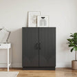 Vidaxl dressoir zwart 66 x 34,5 x 87 cm bewerkt hout