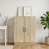 Vidaxl dressoir sonoma eiken 66 x 34,5 x 87 cm bewerkt hout