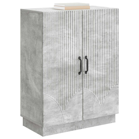 Vidaxl dressoir betongrijs 66 x 34,5 x 87 cm bewerkt hout