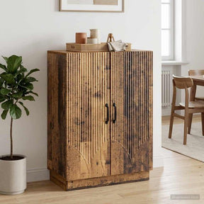 Vidaxl dressoir oud hout 66 x 34,5 x 87 cm bewerkt hout