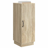 Vidaxl dressoir sonoma eiken 33 x 34,5 x 87 cm bewerkt hout