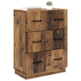 Vidaxl ladenkast oud hout 66 x 34,5 x 87 cm bewerkt hout