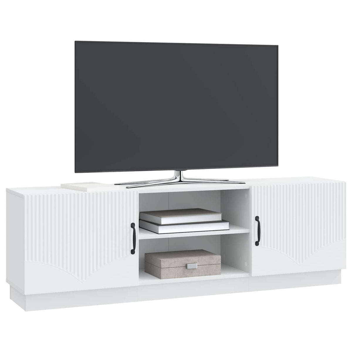 Vidaxl tv-kast wit 150 x 31 x 47 cm bewerkt hout