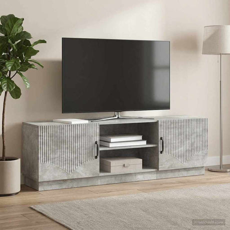 Vidaxl tv-kast betongrijs 150 x 31 x 47 cm bewerkt hout