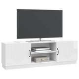Vidaxl tv-kast hoogglans wit 150 x 31 x 47 cm bewerkt hout