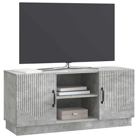 Vidaxl tv-kast 102 x 34,5 x 47 cm betongrijs bewerkt hout