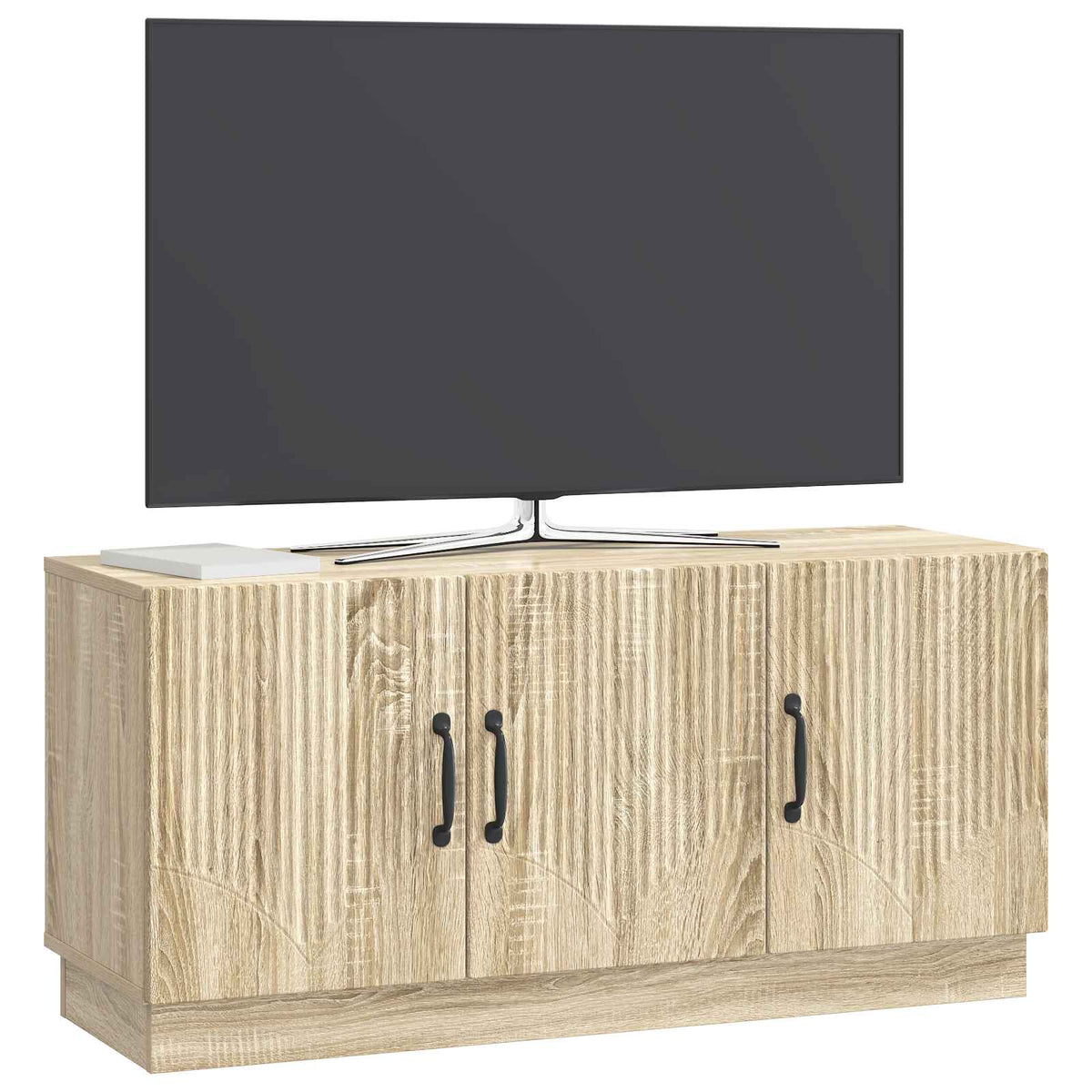 Vidaxl tv-kast sonoma eiken 99 x 34,5 x 47 cm bewerkt hout