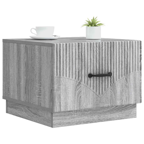Vidaxl salontafel grijs sonoma 49 x 50 x 37 cm bewerkt hout
