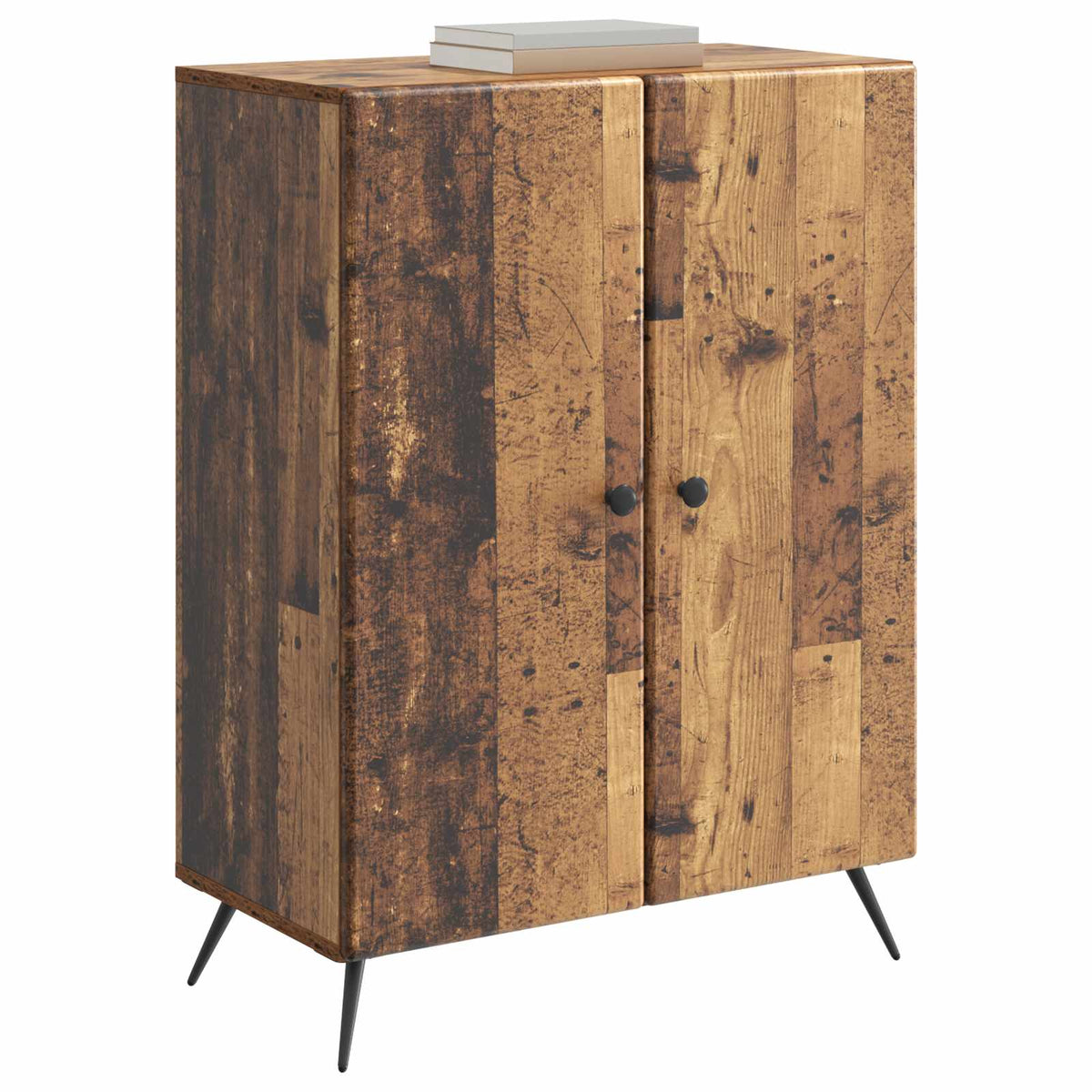 Vidaxl dressoir oud hout 66 x 34,5 x 90 cm bewerkt hout