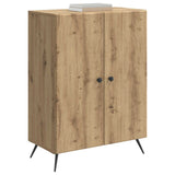 Vidaxl dressoir artisanaal eiken 66 x 34,5 x 90 cm bewerkt hout