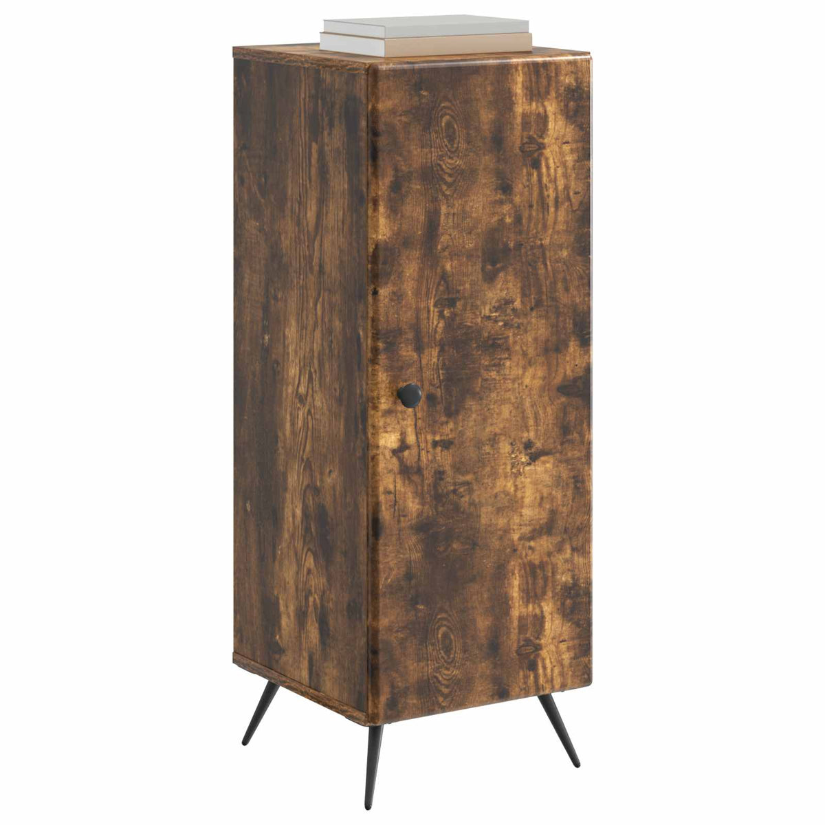 Vidaxl dressoir gerookt eiken 33 x 34,5 x 90 cm bewerkt hout