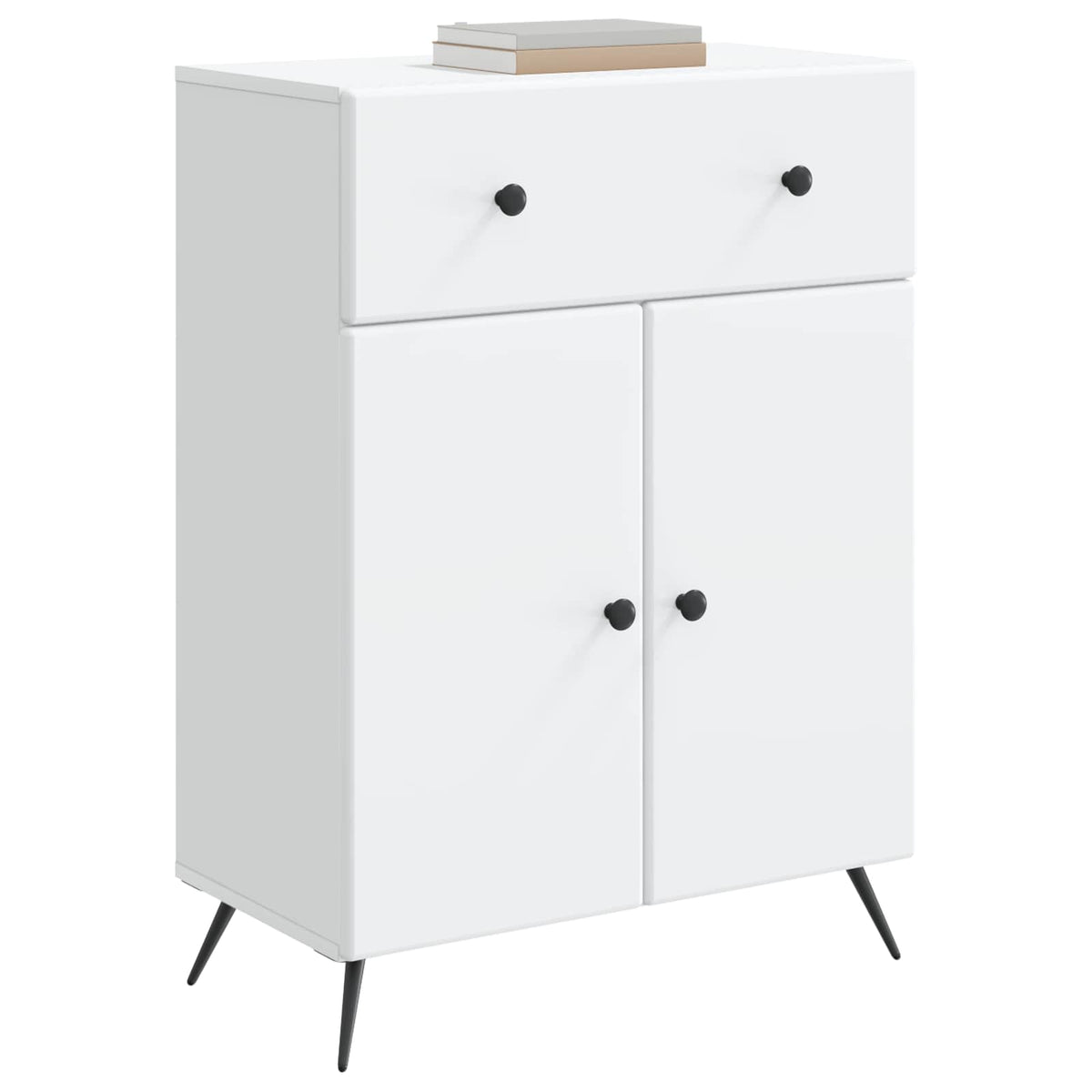 Vidaxl dressoir wit 66 x 34,5 x 90 cm bewerkt hout