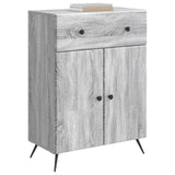 Vidaxl dressoir grijs sonoma 66 x 34,5 x 90 cm bewerkt hout