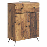 Vidaxl dressoir oud hout 66 x 34,5 x 90 cm bewerkt hout