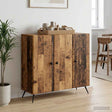 Vidaxl dressoir oud hout 89 x 34,5 x 80 cm bewerkt hout