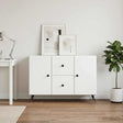 Vidaxl dressoir wit 89 x 34,5 x 60 cm bewerkt hout