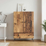 Vidaxl dressoir oud hout 66 x 34,5 x 95 cm bewerkt hout