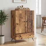 Vidaxl dressoir oud hout 66 x 34,5 x 95 cm bewerkt hout