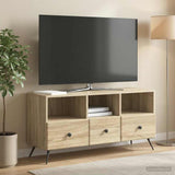 Vidaxl tv-kast met lade sonoma eiken 102 x 34,5 x 50 cm bewerkt hout