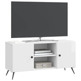 Vidaxl tv-kast 102 x 34,5 x 50 cm hoogglans wit bewerkt hout