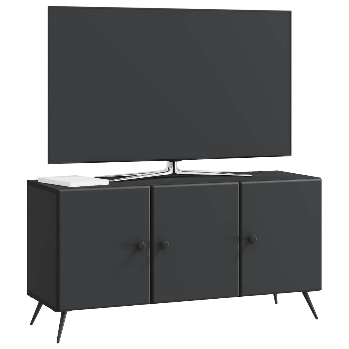 Vidaxl tv-kast zwart 99 x 34,5 x 50 cm bewerkt hout