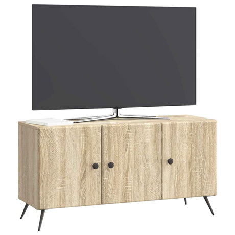 Vidaxl tv-kast sonoma eiken 99 x 34,5 x 50 cm bewerkt hout