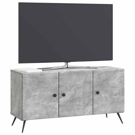Vidaxl tv-kast betongrijs 99 x 34,5 x 50 cm bewerkt hout