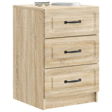 Vidaxl nachtkastje sonoma eiken 43 x 41 x 63,5 cm bewerkt hout