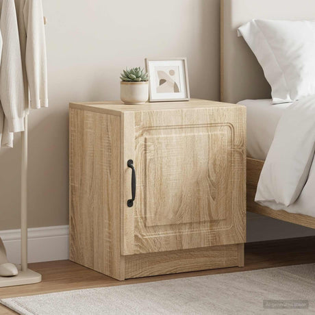 Vidaxl nachtkastje 2 st sonoma eiken 43 x 34,5 x 47 cm bewerkt hout
