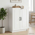 Vidaxl dressoir wit 66 x 34,5 x 87 cm bewerkt hout
