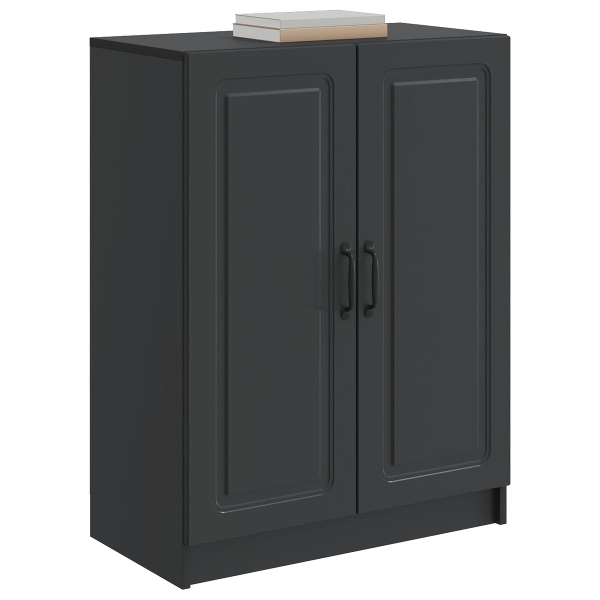 Vidaxl dressoir zwart 66 x 34,5 x 87 cm bewerkt hout