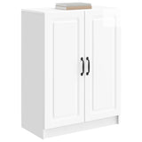 Vidaxl dressoir hoogglans wit 66 x 34,5 x 87 cm bewerkt hout