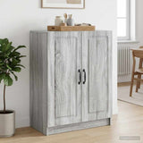 Vidaxl dressoir grijs sonoma 66 x 34,5 x 87 cm bewerkt hout