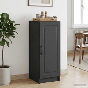 Vidaxl dressoir zwart 33 x 34,5 x 87 cm bewerkt hout