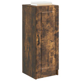 Vidaxl dressoir gerookt eiken 33 x 34,5 x 87 cm bewerkt hout