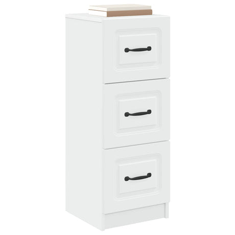 Vidaxl ladenkast wit 33 x 34,5 x 87 cm bewerkt hout