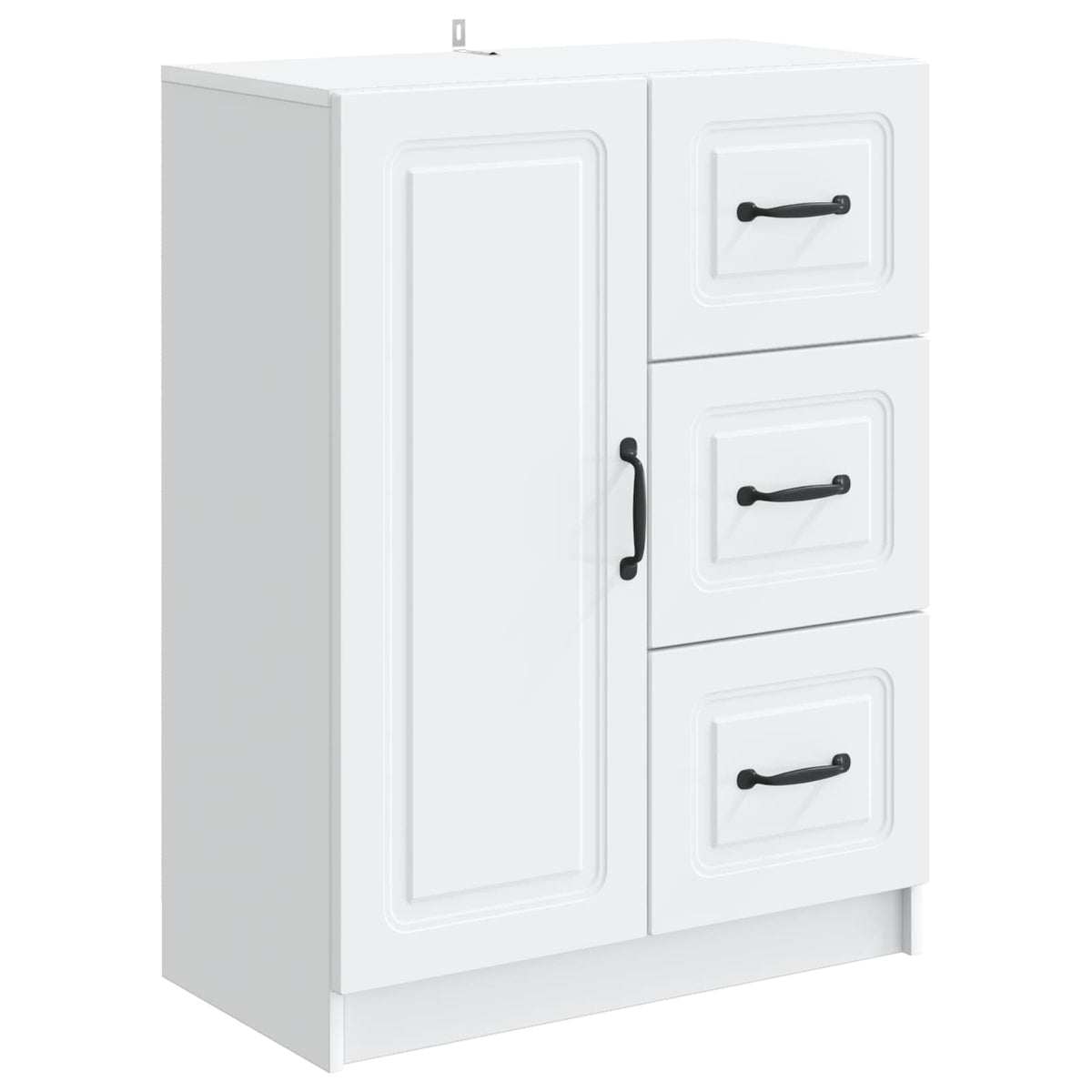 Vidaxl dressoir wit 66 x 34,5 x 87 cm bewerkt hout