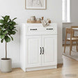Vidaxl dressoir wit 66 x 34,5 x 87 cm bewerkt hout