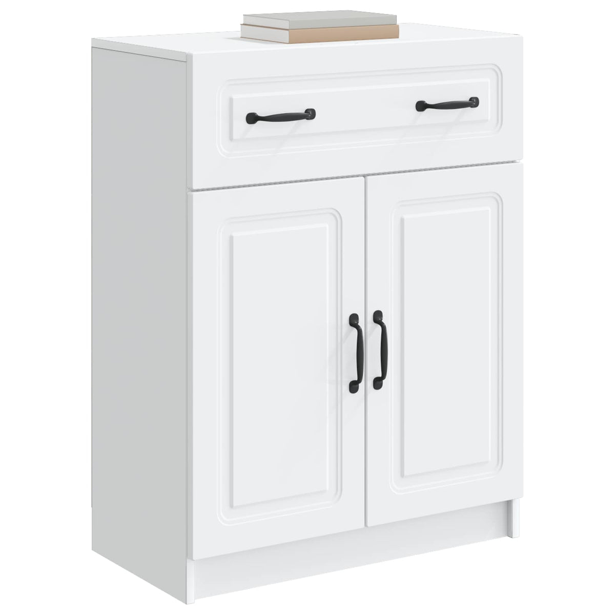 Vidaxl dressoir wit 66 x 34,5 x 87 cm bewerkt hout