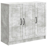 Vidaxl dressoir betongrijs 89 x 34,5 x 77 cm bewerkt hout