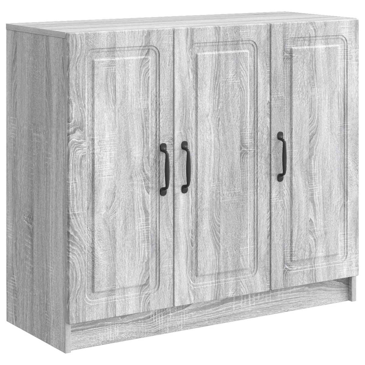 Vidaxl dressoir grijs sonoma 89 x 34,5 x 77 cm bewerkt hout