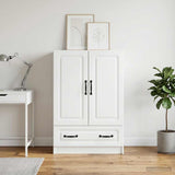 Vidaxl dressoir wit 66 x 34,5 x 92 cm bewerkt hout